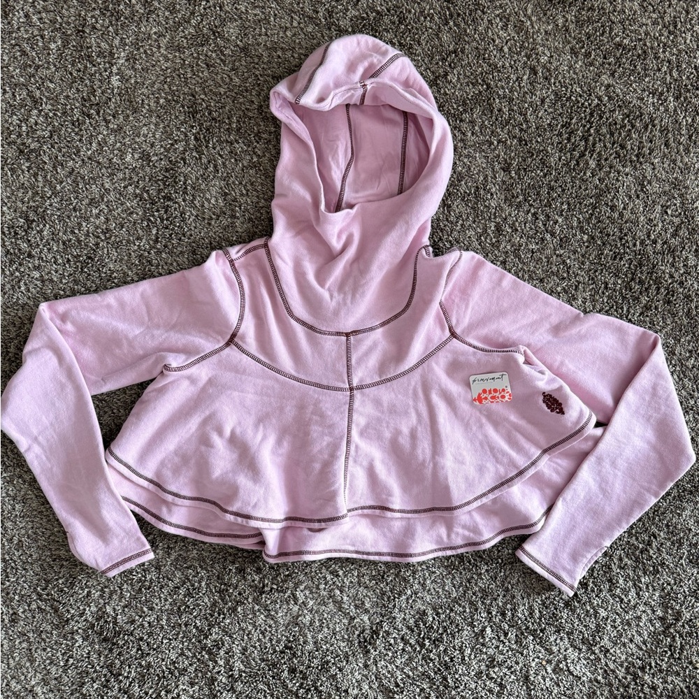 FP Movement First Place Pullover, Mauve Pink, NWT, Medium